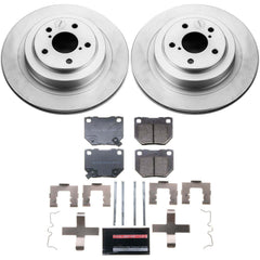 Power Stop CRK4932 Z17 Evolution Rear Pad And Rotor Kit for 2006-2007 Subaru Impreza WRX, WRX Limited, WRX Tr product image