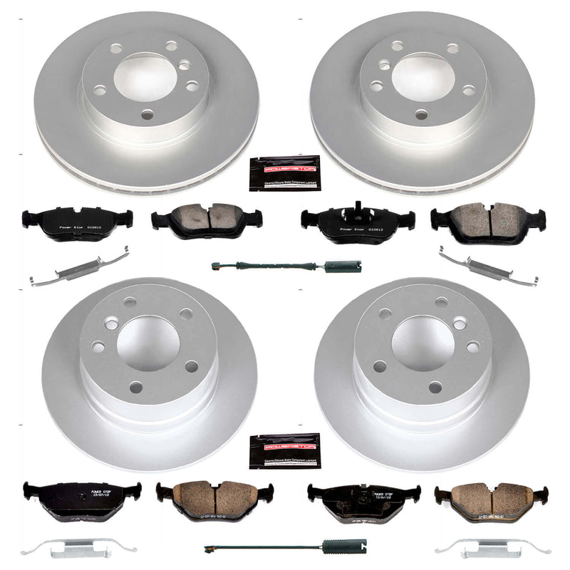 Power Stop CRK500 - Z23 Evolution Sport Front And Rear Brake Kit vehicle fitment brake part