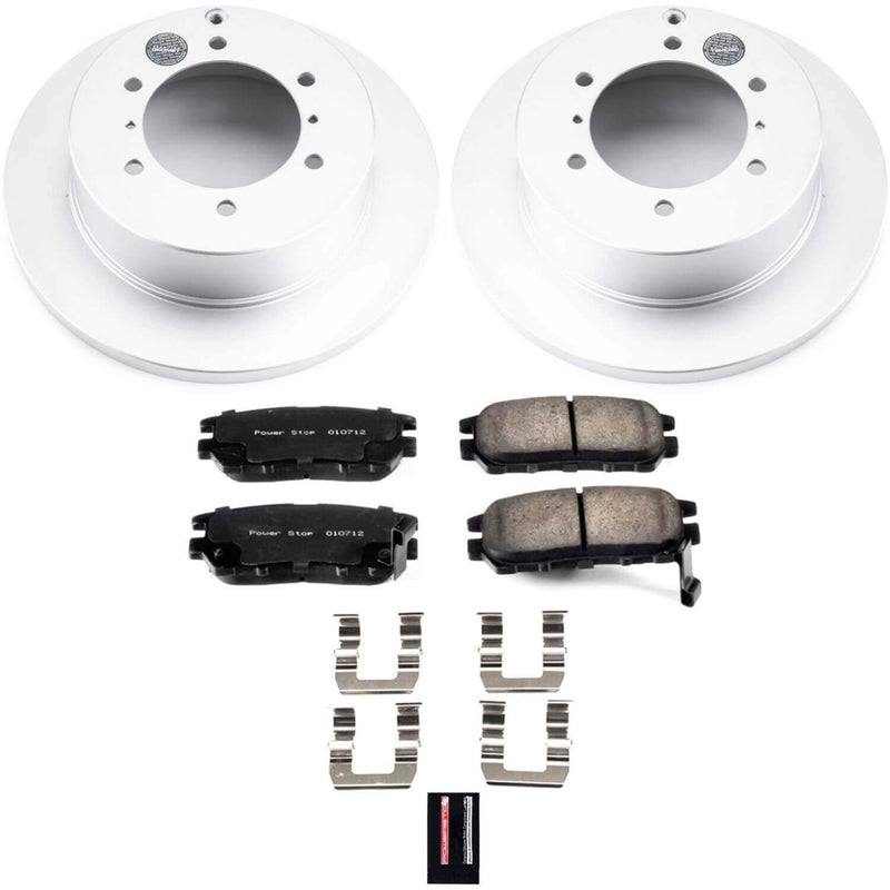 Power Stop CRK5022 Z17 Evolution Rear Pad And Rotor Kit for 1991-2000 Mitsubishi Montero product image