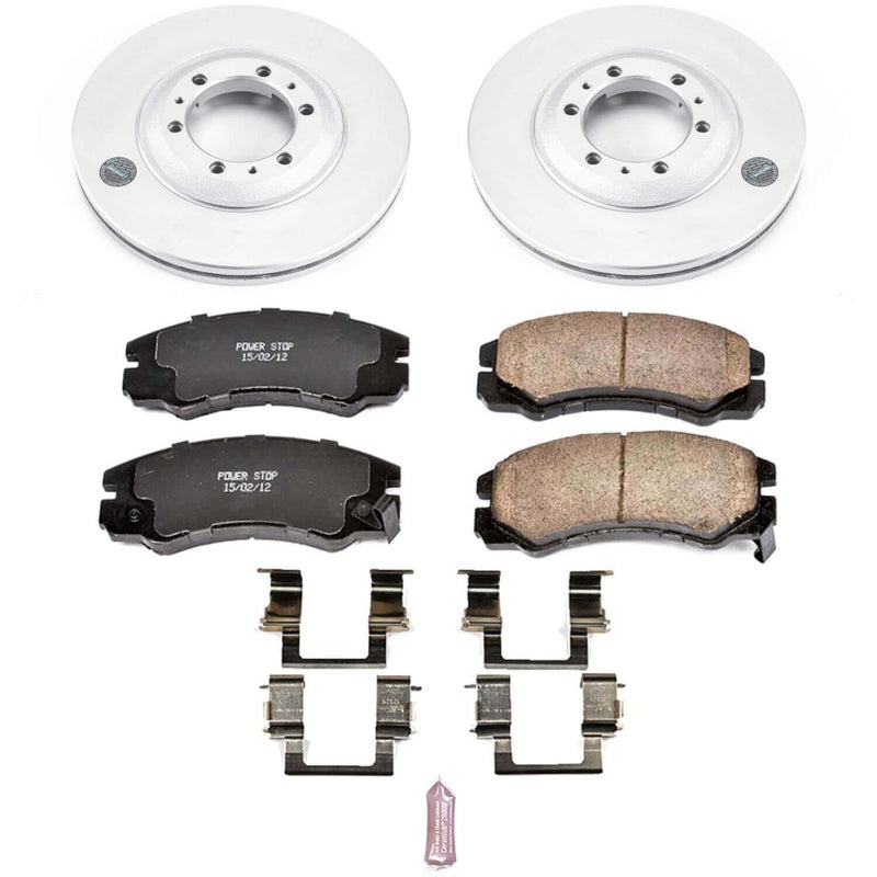 Power Stop CRK5026 Z17 Evolution Front Pad And Rotor Kit for 1996-1999 Acura Slx product image