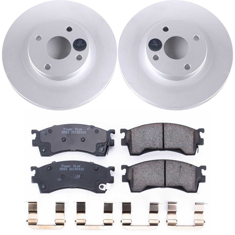 Power Stop CRK5031 Z17 Evolution Front Pad And Rotor Kit for 1999-2000 Mazda Protege product image