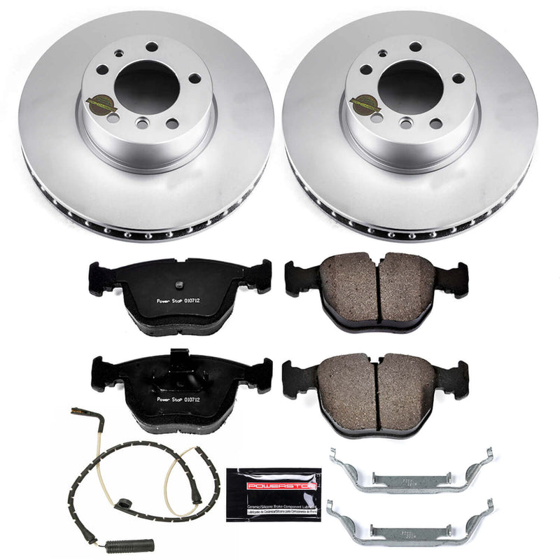 Power Stop CRK508 Z23 Evolution Geomet Coated Front Pad And Rotor Kit for 1997-2000 BMW 540I product image