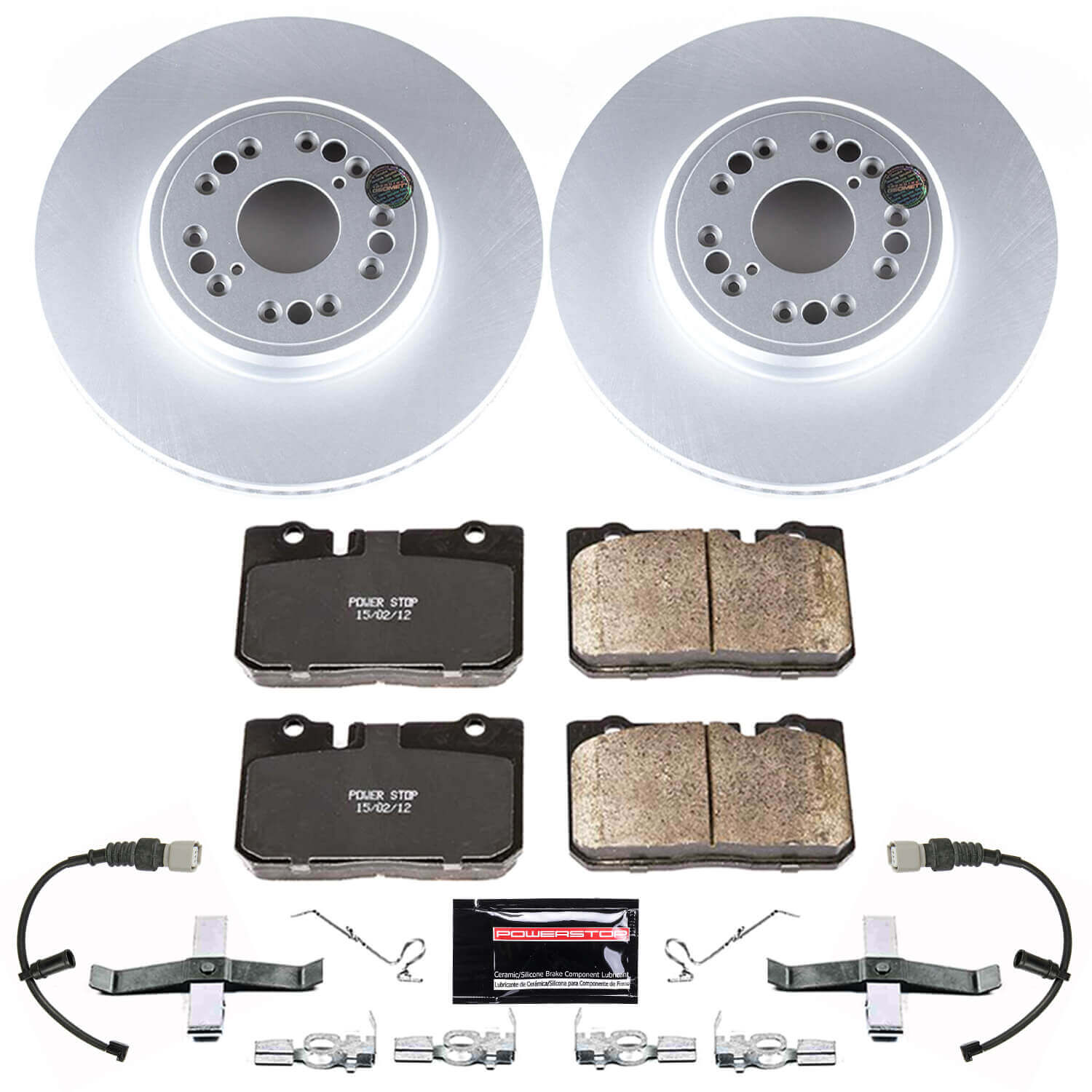 Power Stop CRK5099 Z17 Evolution Front Pad And Rotor Kit for 1995-2000 Lexus LS400 product image