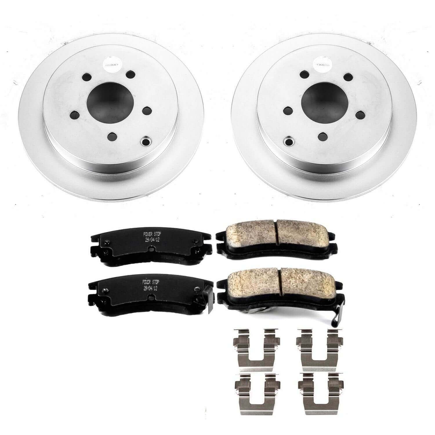 Power Stop CRK5135 - Z17 Evolution Rear Brake Kit vehicle fitment brake part