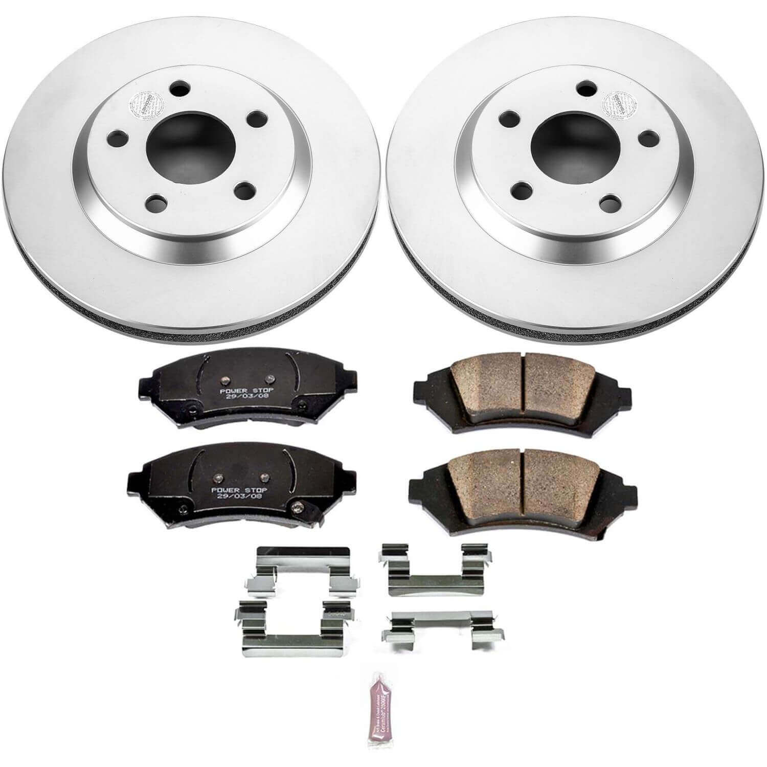 Power Stop CRK5137 Z17 Evolution Front Brake Kit for 2005 Buick Lesabre product image
