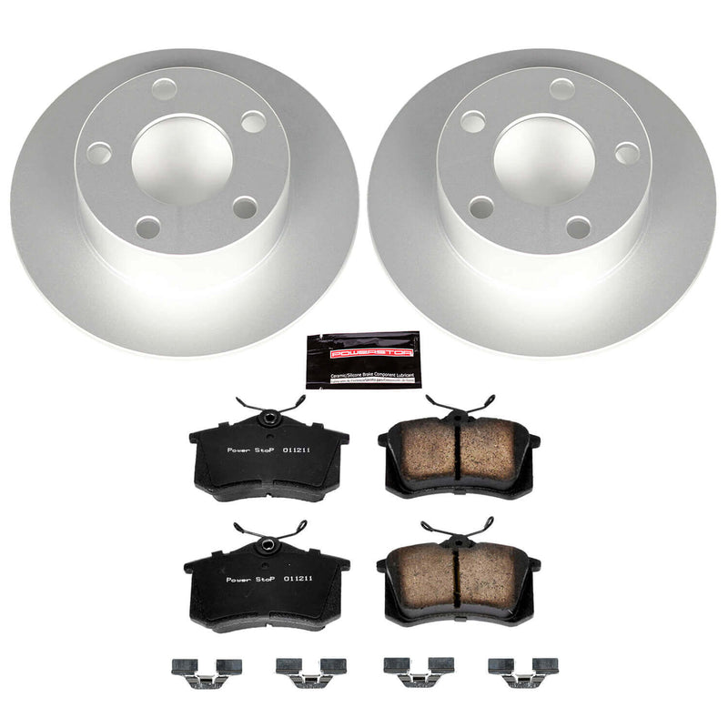 Power Stop CRK515 - Z23 Evolution Sport Rear Brake Kit vehicle fitment brake part