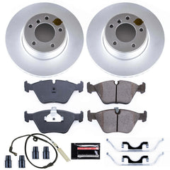 Power Stop CRK5156 Z23 Evolution Geomet Coated Front Pad And Rotor Kit for 2004-2005 BMW 525I product image