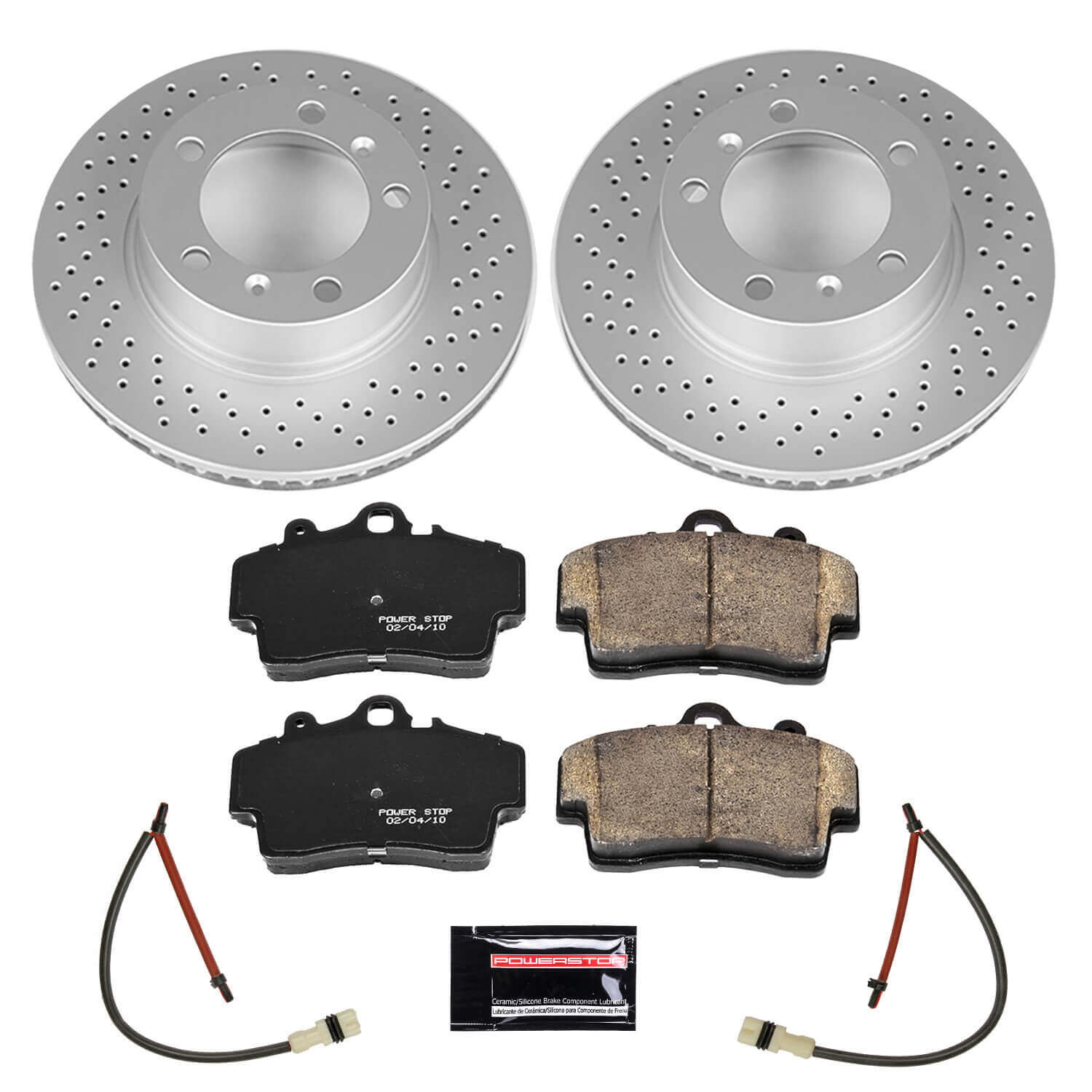 Power Stop CRK5162 - Z23 Evolution Sport Front Brake Kit vehicle fitment brake part
