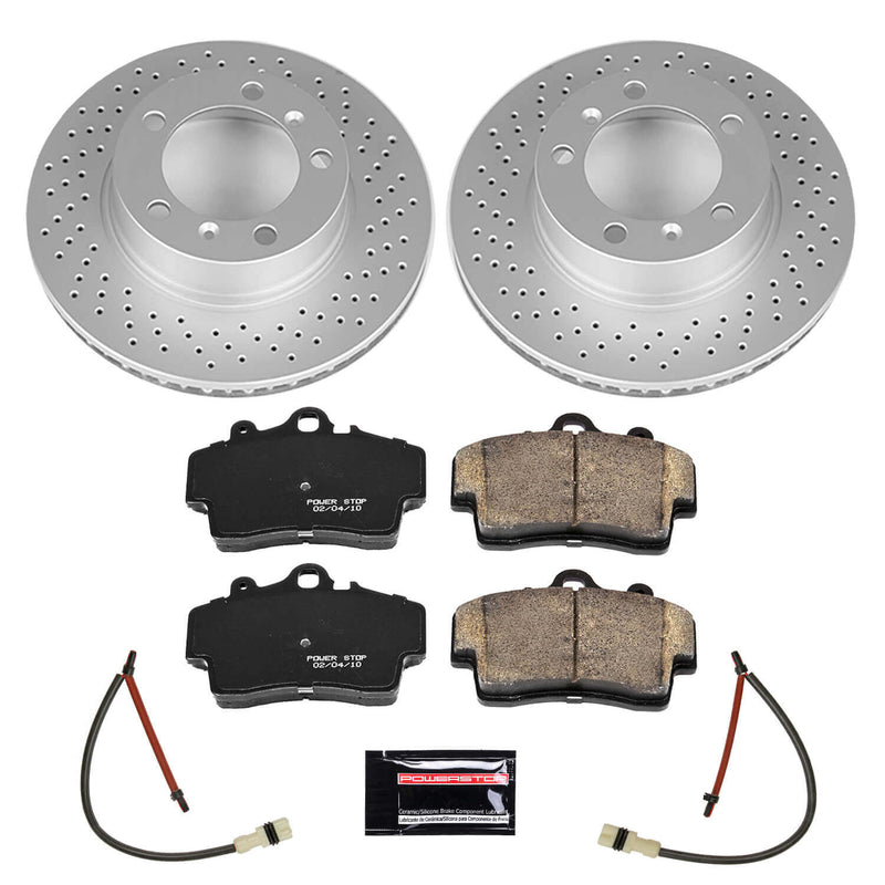 Power Stop CRK5162 - Z23 Evolution Sport Front Brake Kit vehicle fitment brake part