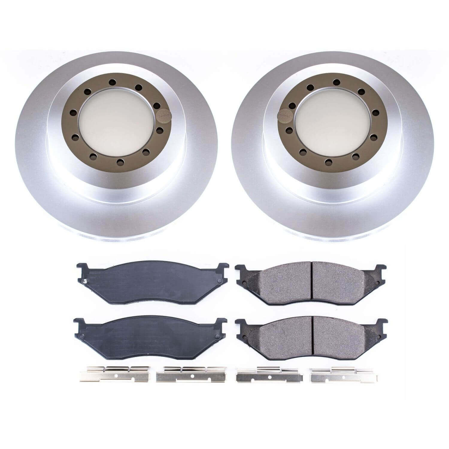 Power Stop CRK5184 Z17 Evolution Front Or Rear Pad And Rotor Kit for 2002 Ford E-550 Econoline Super Duty product image