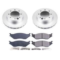 Power Stop CRK5185 Z17 Evolution Front Brake Kit for 2002 Ford E-550 Econoline Super Duty product image