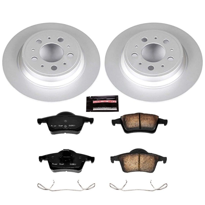 Power Stop CRK5196 - Z23 Evolution Sport Rear Brake Kit vehicle fitment brake part