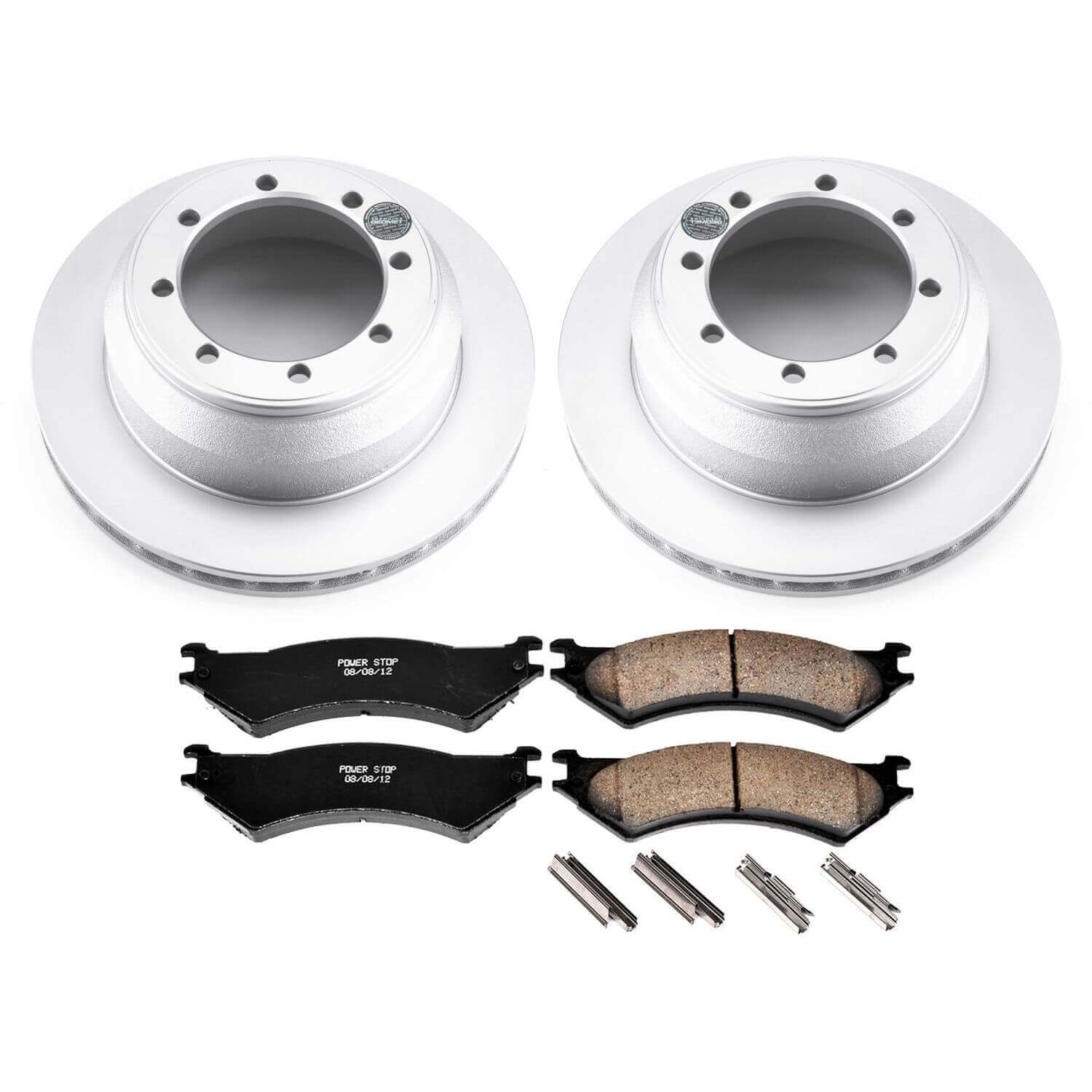 Power Stop CRK5204 Z17 Evolution Rear Brake Kit for 2003-2005 Ford E-350 Club Wagon product image