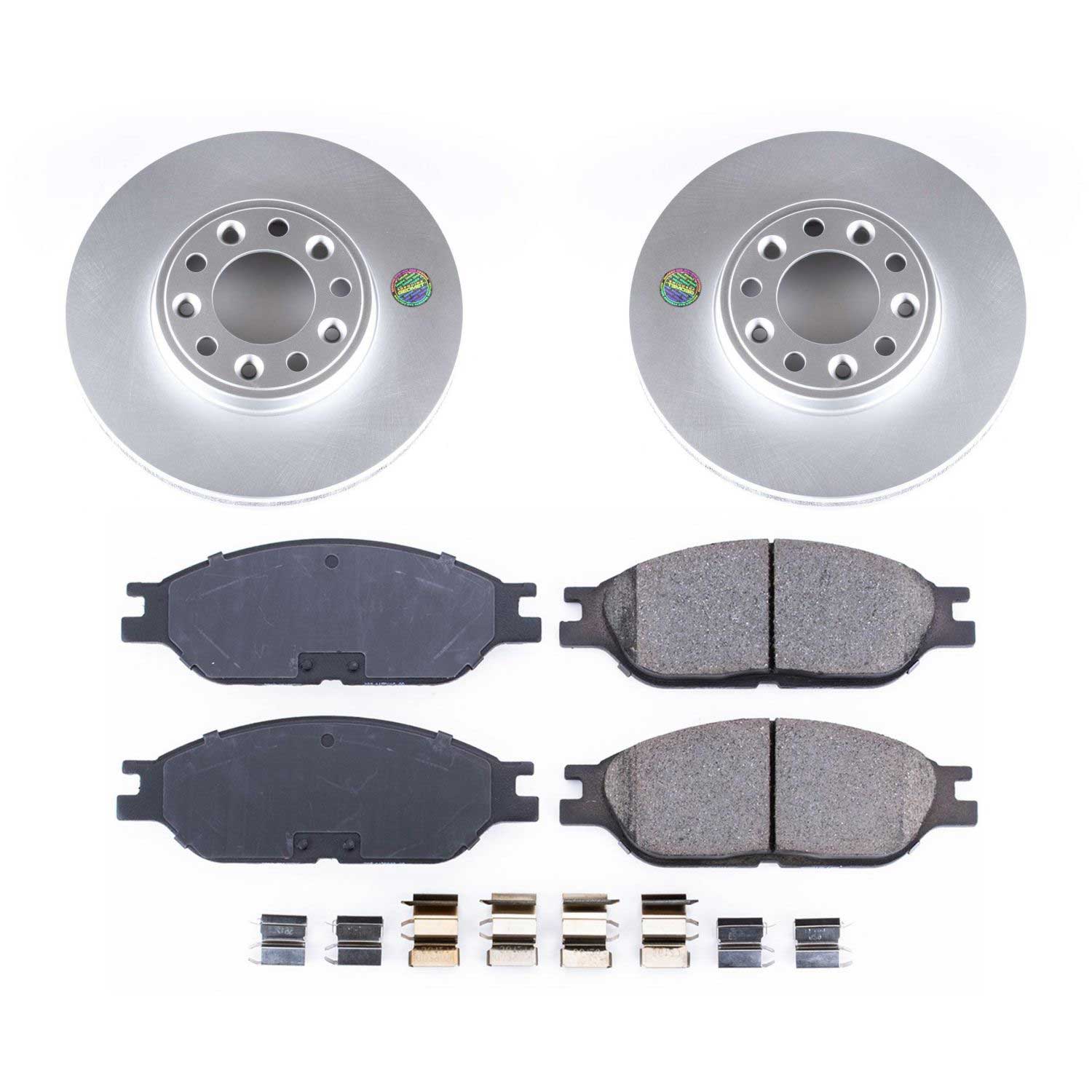 Power Stop CRK5205 Z17 Evolution Front Pad And Rotor Kit for 1999-2003 Ford Windstar product image