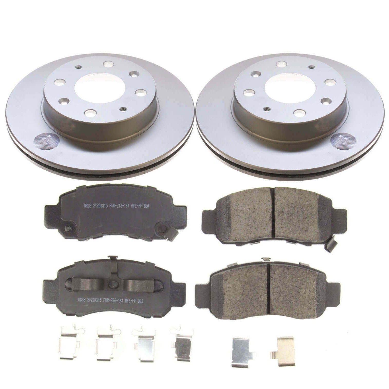 Power Stop CRK5224 Z17 Evolution Front Pad And Rotor Kit for 2000-2006 Honda Insight product image