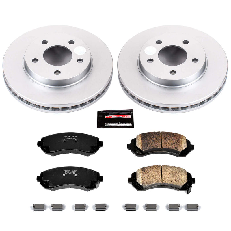 Power Stop CRK5233 - Z17 Evolution Front Brake Kit vehicle fitment brake part