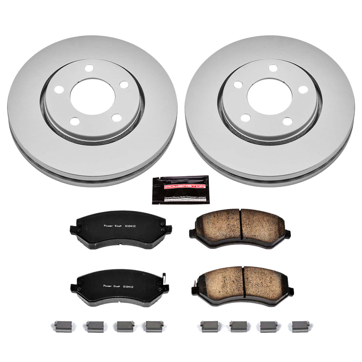 Power Stop CRK5244 - Z17 Evolution Front Brake Kit vehicle fitment brake part