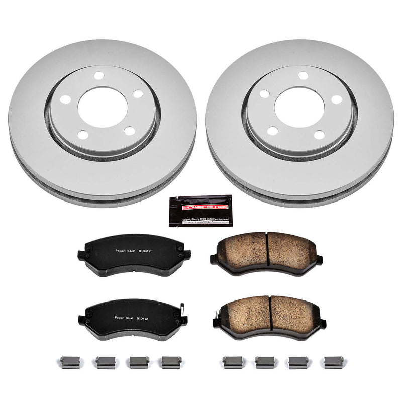 Power Stop CRK5244 - Z17 Evolution Front Brake Kit vehicle fitment brake part