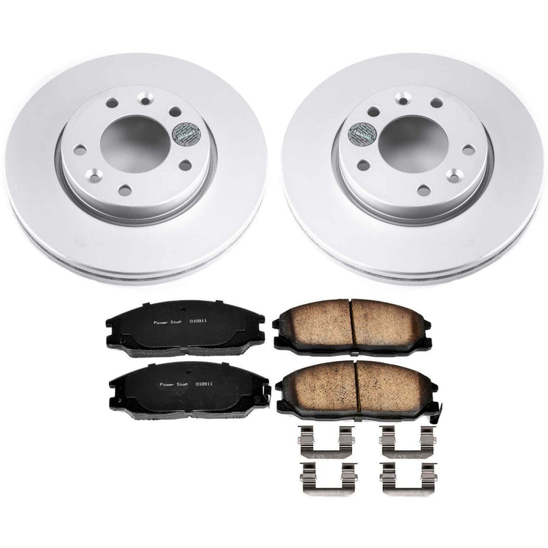 Power Stop CRK5252 Z17 Evolution Front Brake Kit for 2002-2004 Kia Sedona product image