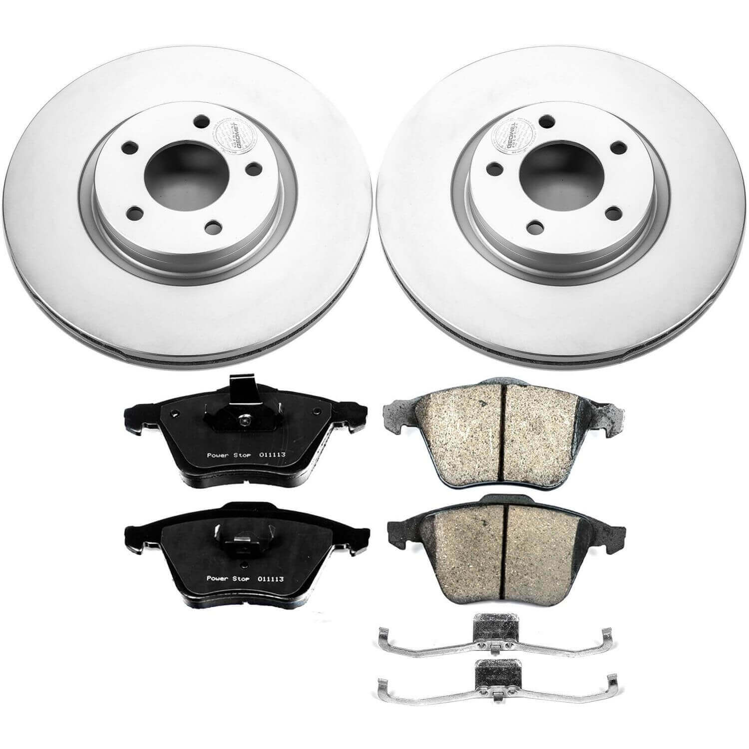 Power Stop CRK5279 Z17 Evolution Front Brake Kit for 2007-2013 Mazda 3 Mazdaspeed product image