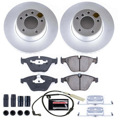 Power Stop CRK5280 Z23 Evolution Geomet Coated Front Pad And Rotor Kit for 2006-2007 BMW 525I product image