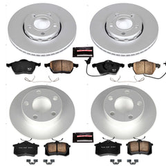 Power Stop CRK529 - Z23 Evolution Sport Front And Rear Brake Kit vehicle fitment brake part