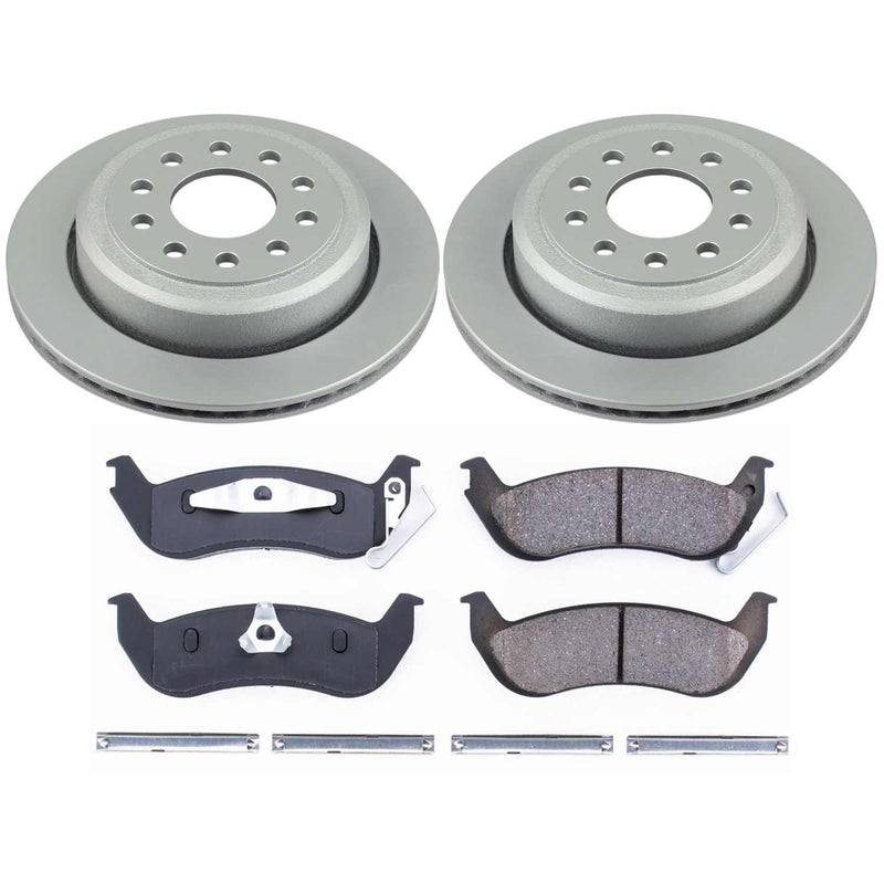 Power Stop CRK5293 - Z17 Evolution Rear Brake Kit vehicle fitment brake part