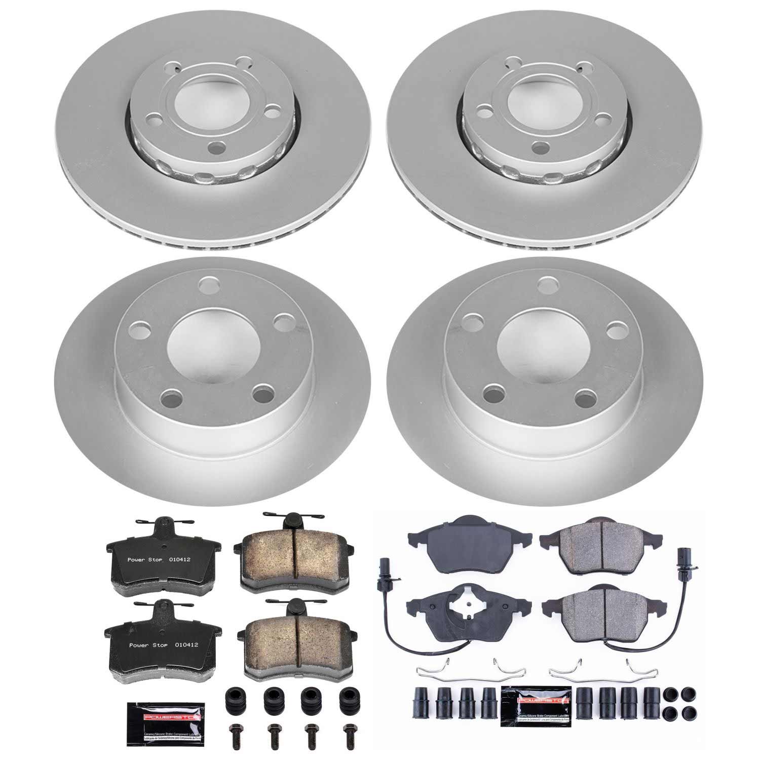 Power Stop CRK530 - Z23 Evolution Sport Front And Rear Brake Kit vehicle fitment brake part