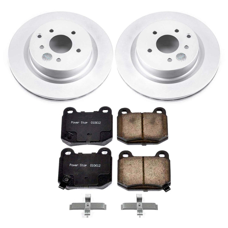 Power Stop CRK5303 Z17 Evolution Rear Brake Kit for 2003 Infiniti G35 product image