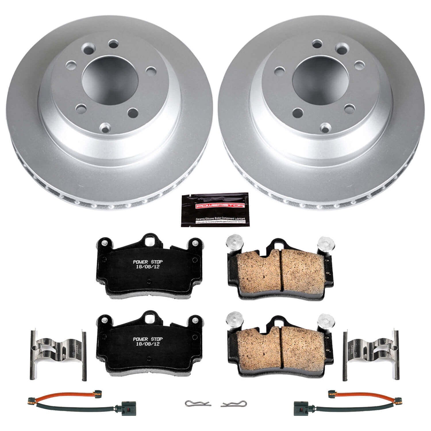 Power Stop CRK5312 - Z23 Evolution Sport Rear Brake Kit vehicle fitment brake part