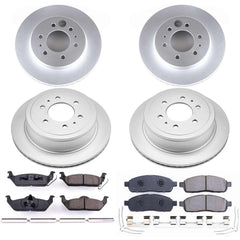 Power Stop CRK5335 Z17 Evolution Front And Rear Pad And Rotor Kit for 2009 Ford F-150 product image