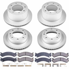 Power Stop CRK5338 - Z17 Evolution Front And Rear Brake Kit vehicle fitment brake part