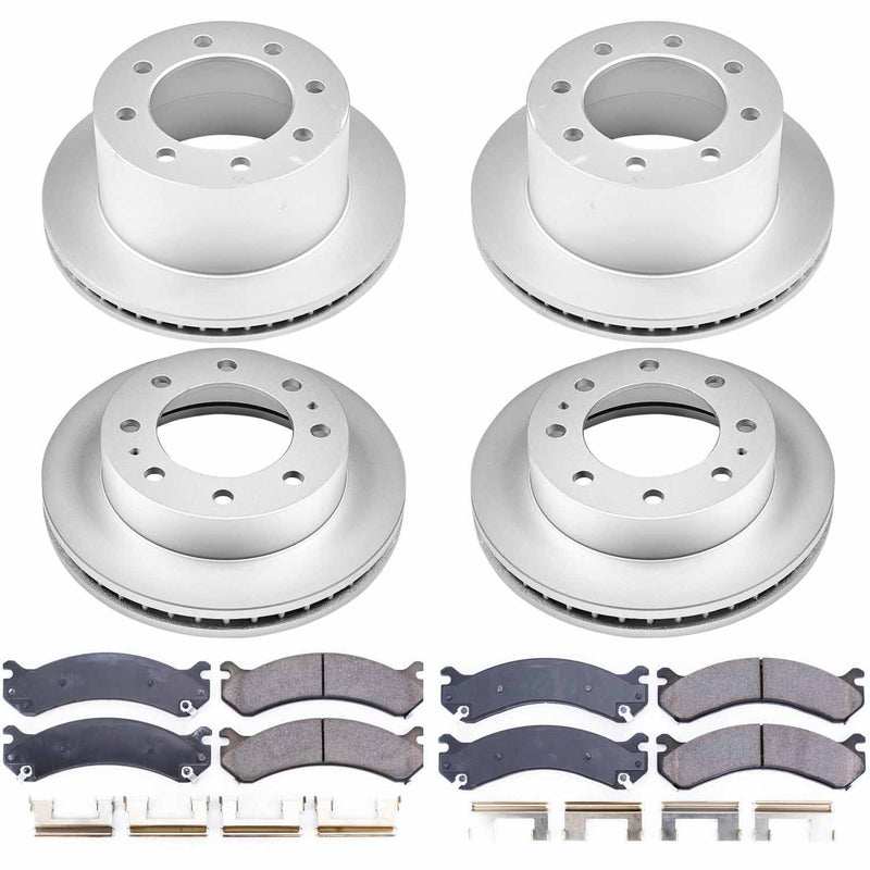 Power Stop CRK5338 - Z17 Evolution Front And Rear Brake Kit vehicle fitment brake part