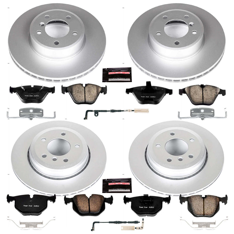 Power Stop CRK5360 - Z23 Evolution Sport Front And Rear Brake Kit vehicle fitment brake part