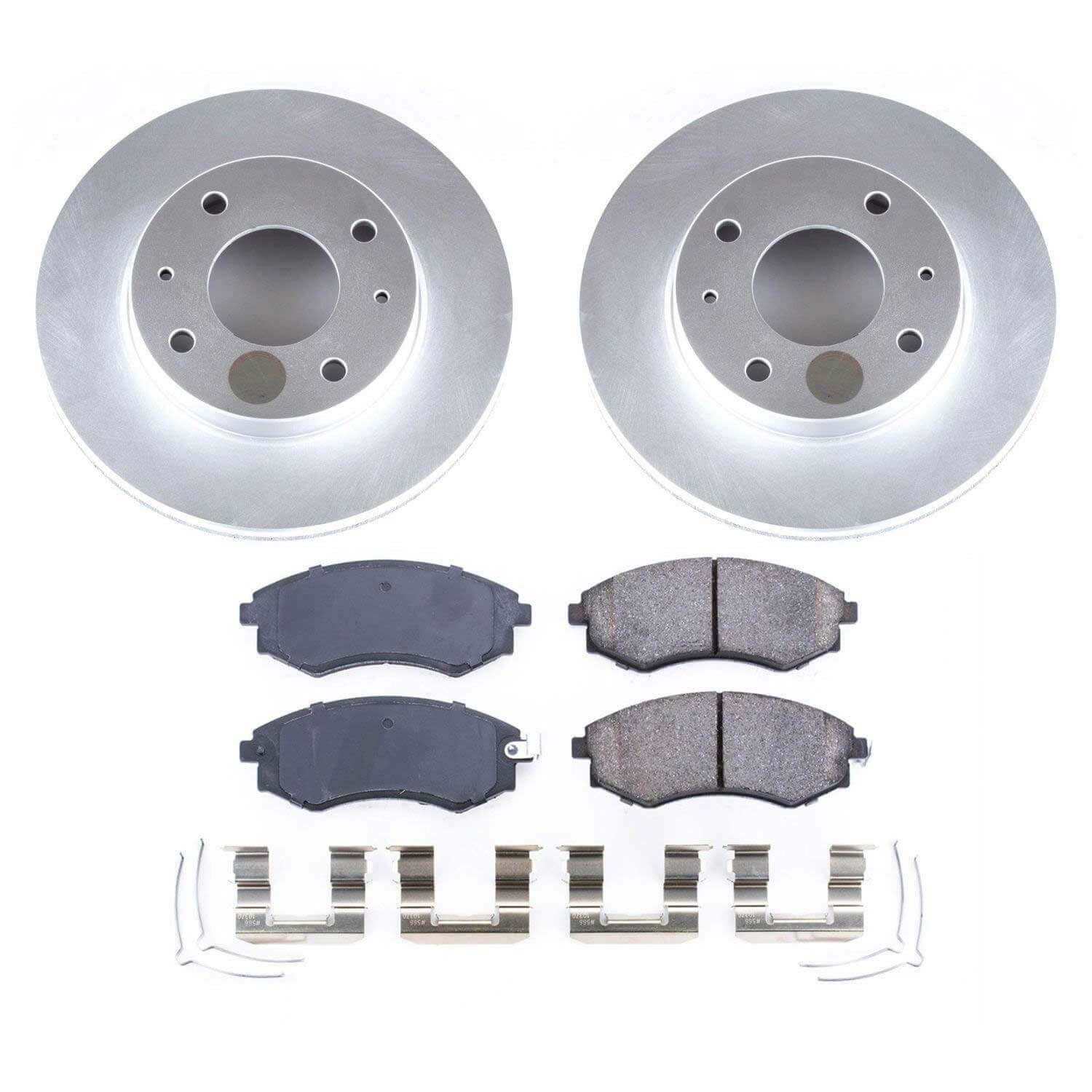 Power Stop CRK5372 Z17 Evolution Front Pad And Rotor Kit for 2002-2003 Hyundai Sonata product image