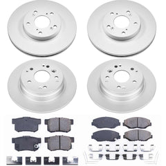 Power Stop CRK5389 - Z17 Evolution Front And Rear Brake Kit vehicle fitment brake part