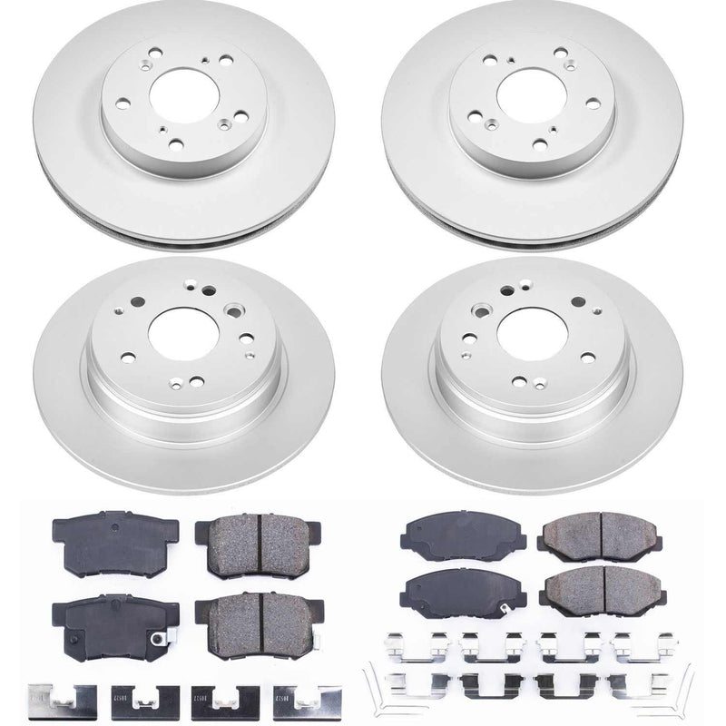 Power Stop CRK5389 - Z17 Evolution Front And Rear Brake Kit vehicle fitment brake part
