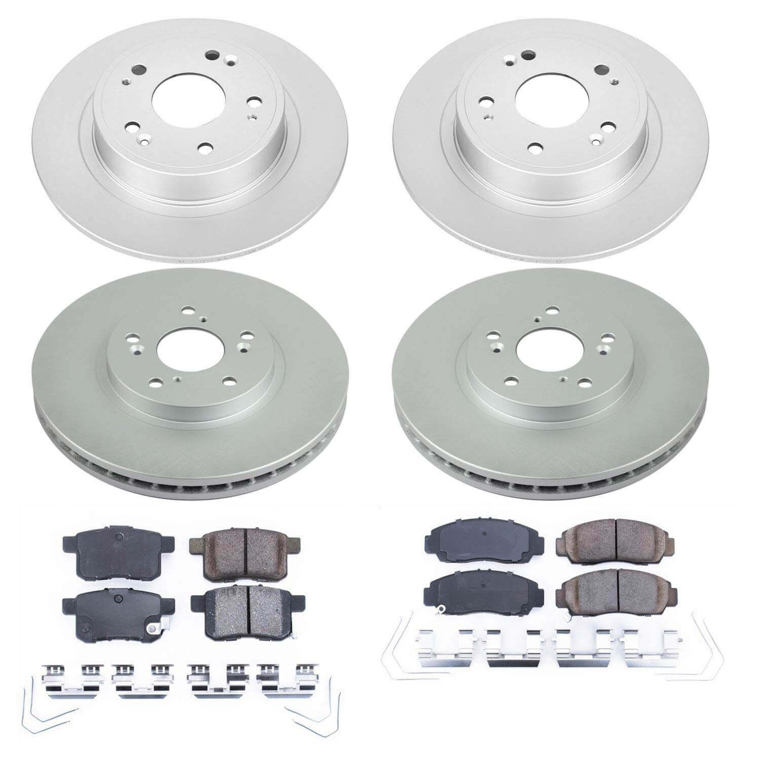 Power Stop CRK5391 - Z17 Evolution Front And Rear Brake Kit vehicle fitment brake part