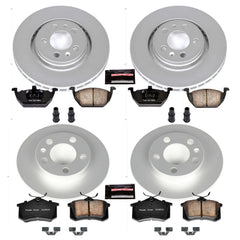 Power Stop CRK5402 - Z23 Evolution Sport Front And Rear Brake Kit vehicle fitment brake part