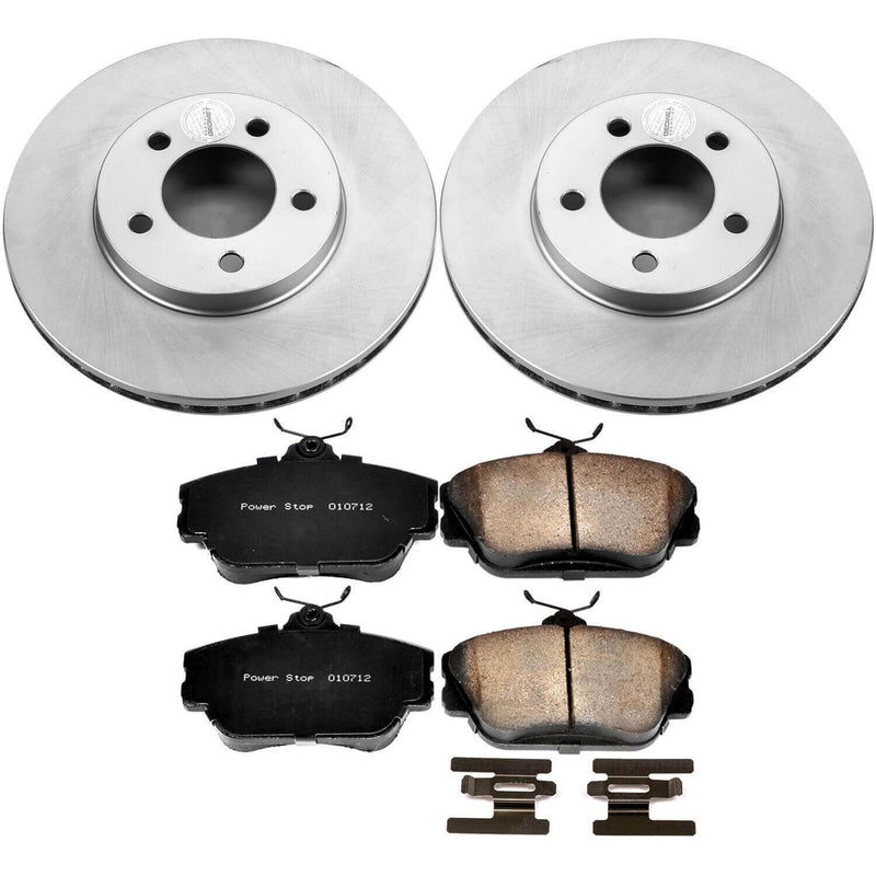 Power Stop CRK5406 Z17 Evolution Front Brake Kit for 1995 Ford Taurus Sho product image