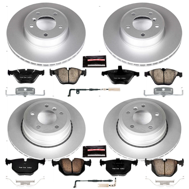Power Stop CRK5439 - Z23 Evolution Sport Front And Rear Brake Kit vehicle fitment brake part