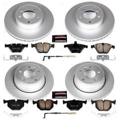 Power Stop CRK5440 - Z23 Evolution Sport Front And Rear Brake Kit vehicle fitment brake part