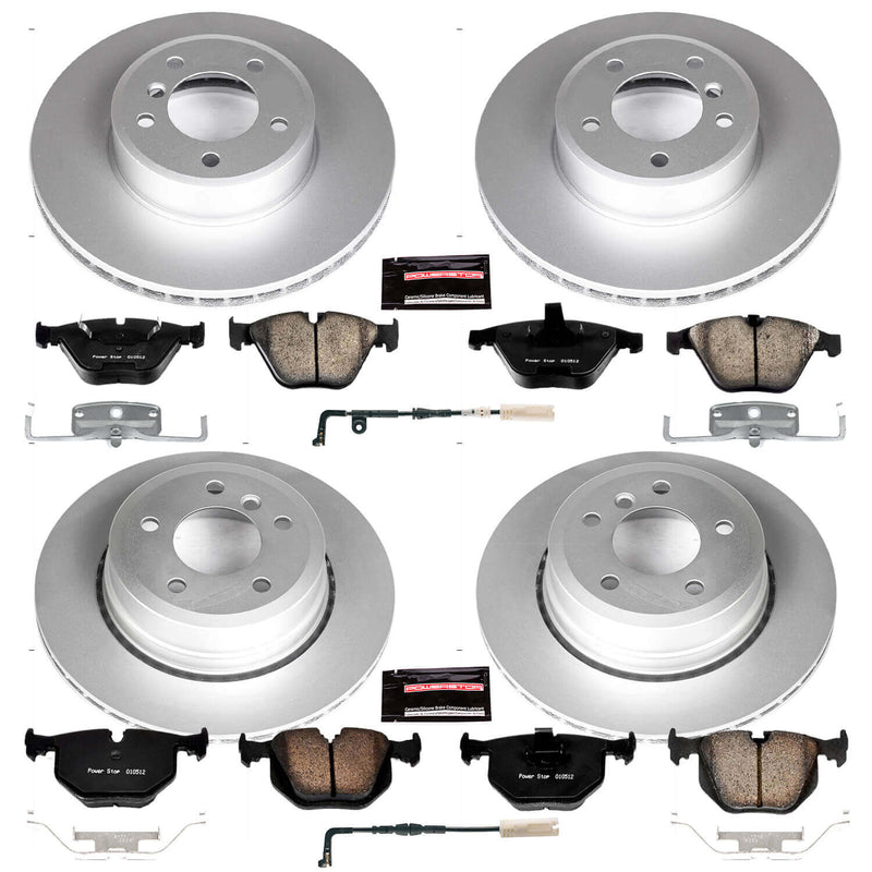 Power Stop CRK5440 - Z23 Evolution Sport Front And Rear Brake Kit vehicle fitment brake part