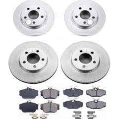 Power Stop CRK5447 Z17 Evolution Front And Rear Brake Kit for 1995 Ford Taurus Sho product image