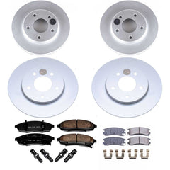 Power Stop CRK5453 Z17 Evolution Front And Rear Pad And Rotor Kit for 1994-1995 Buick Regal product image