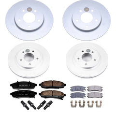 Power Stop CRK5454 Z17 Evolution Front And Rear Pad And Rotor Kit for 1995-1996 Buick Regal product image