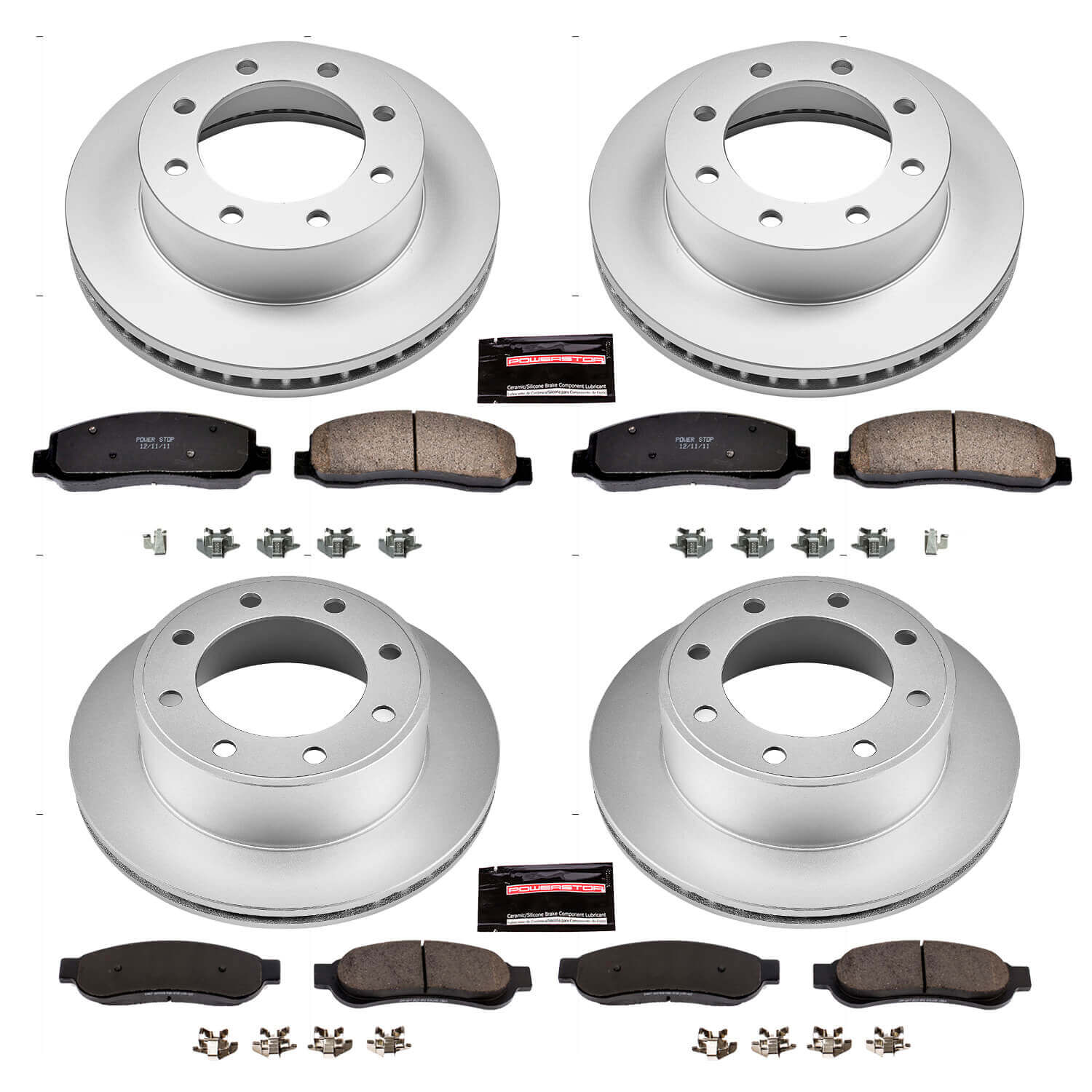 Power Stop CRK5459 - Z17 Evolution Front And Rear Brake Kit vehicle fitment brake part