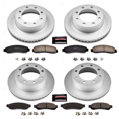 Power Stop CRK5459 - Z17 Evolution Front And Rear Brake Kit vehicle fitment brake part