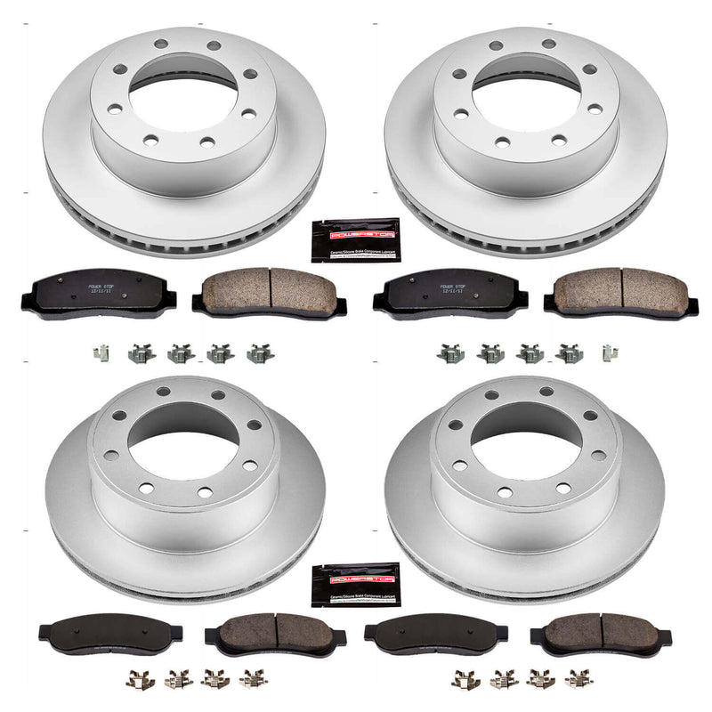 Power Stop CRK5459 - Z17 Evolution Front And Rear Brake Kit vehicle fitment brake part