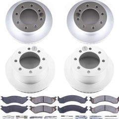 Power Stop CRK5466 Z17 Evolution Front And Rear Brake Kit for 2001-2002 Dodge Ram 2500 product image